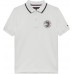 TOMMY HILFIGER μπλούζα Polo παιδική KB0KB10043-YBR λευκή
